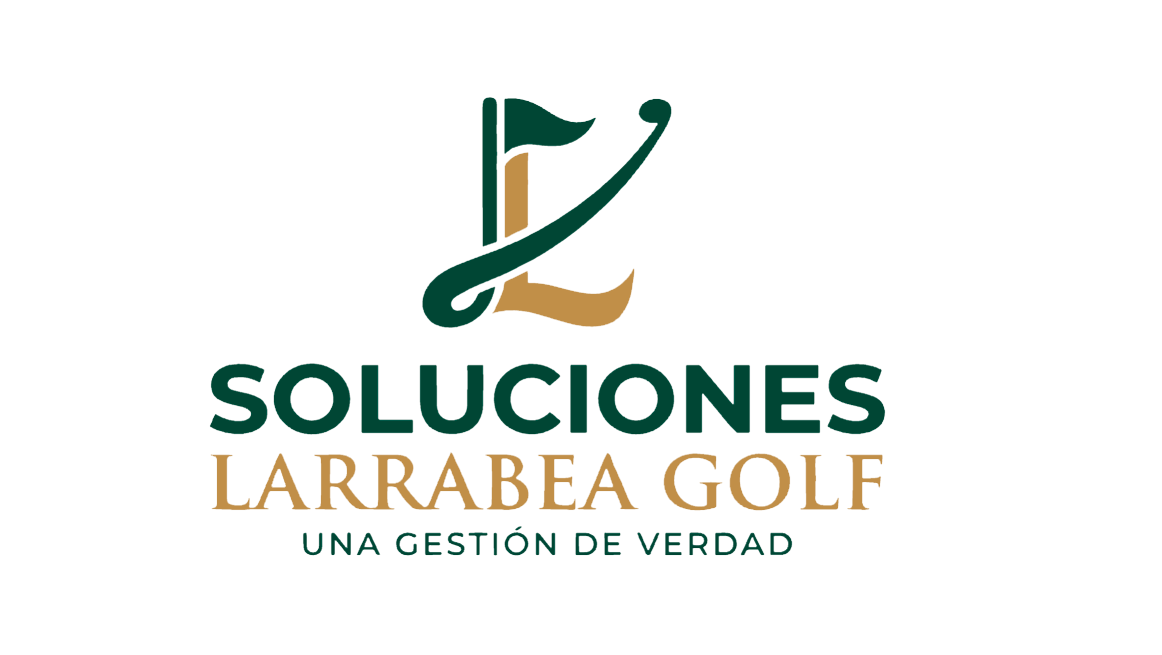 Logotipo de Soluciones Larrabea Golf - Una gestión de verdad